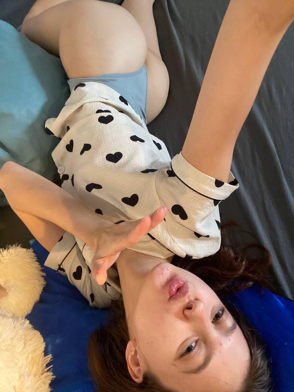 A cozy shot with Your princess — straight from San Francisco